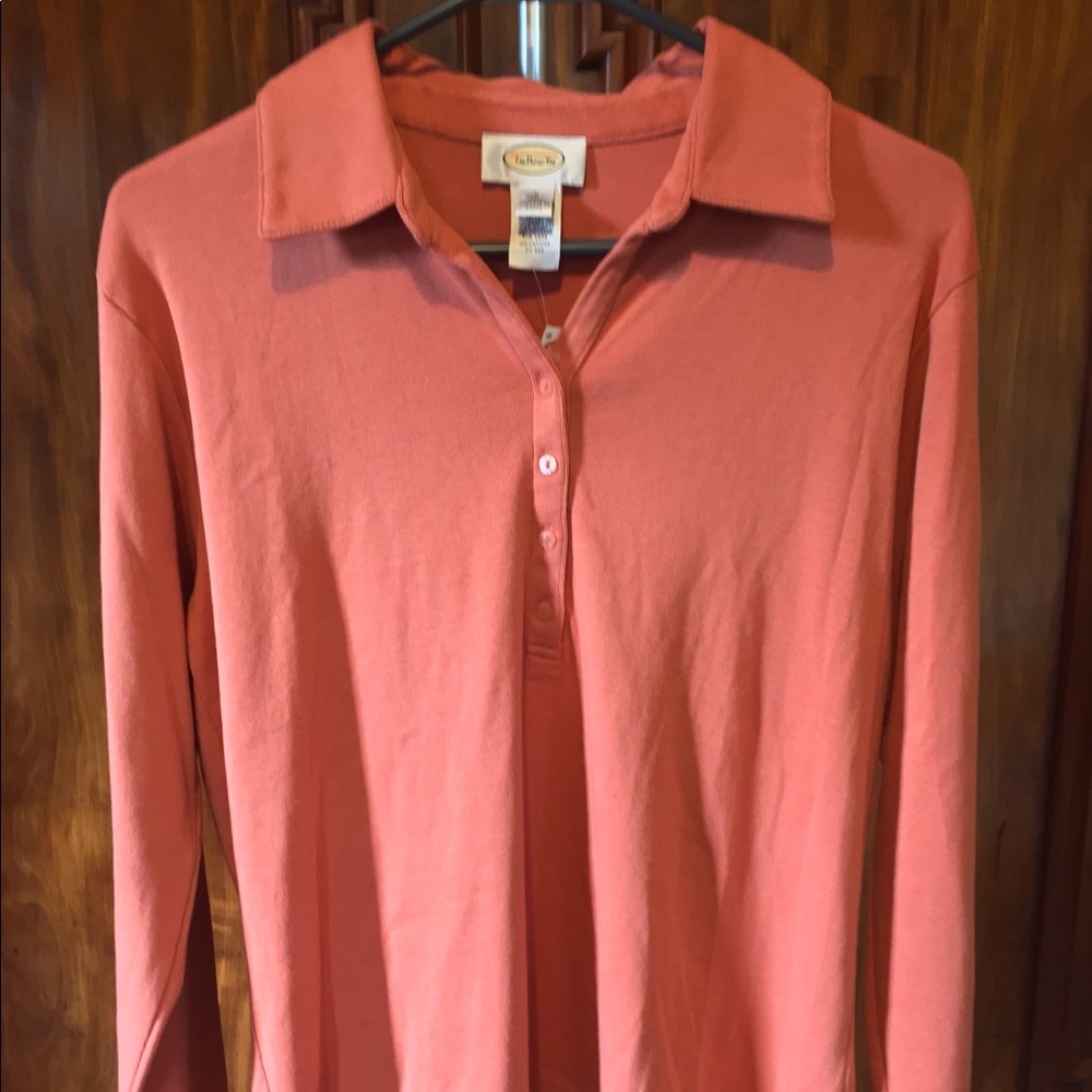 3/4 sleeve stretchy shirt